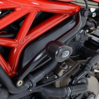 R&G CP0368BL Aero padací chrániče DUCATI Monster 821/1200 černé